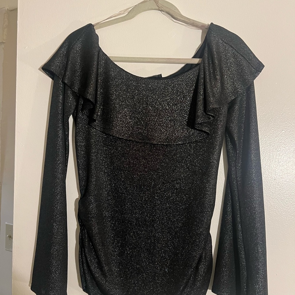 Dressy sequin shirt